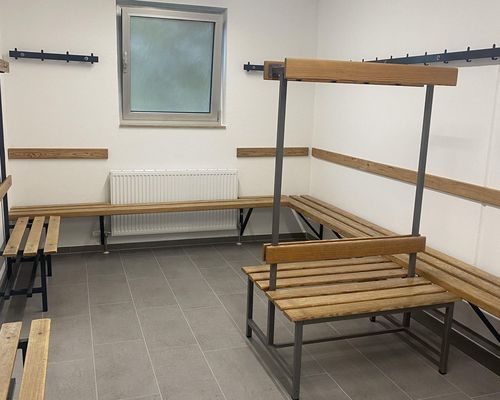 Umkleidekabinen: Sanierungsarbeiten abgeschlossen