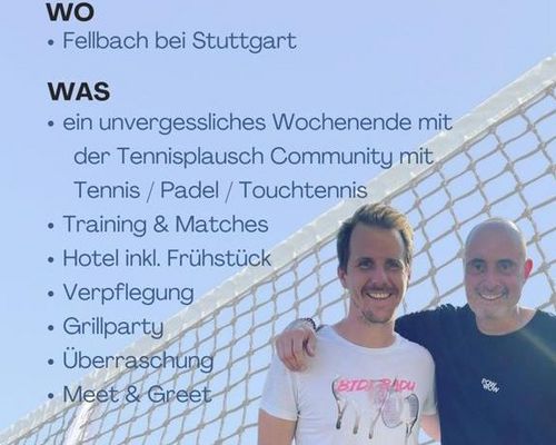 Tennisplausch Tenniscamp 25. - 27.08. 