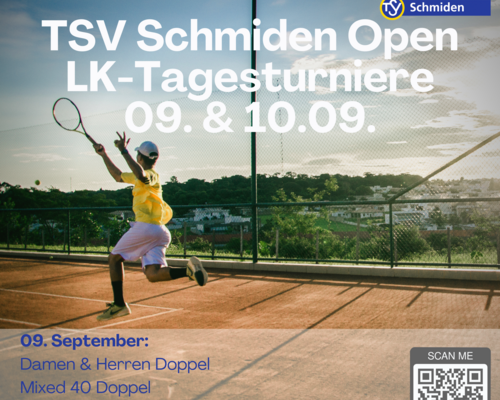 TSV Schmiden Open 09. & 10.09. 